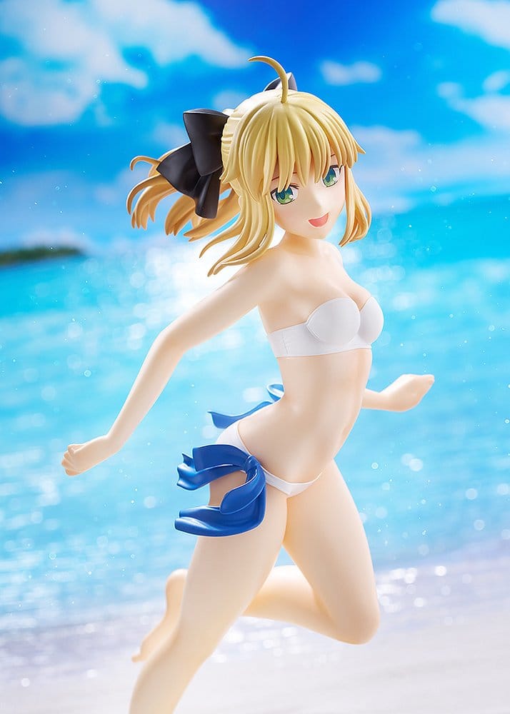 PREORDINE+ 11/2026 Fate/Stay Night Pop Up Parade PVC Statue Beach Queens Saber Lily L Size 24 cm