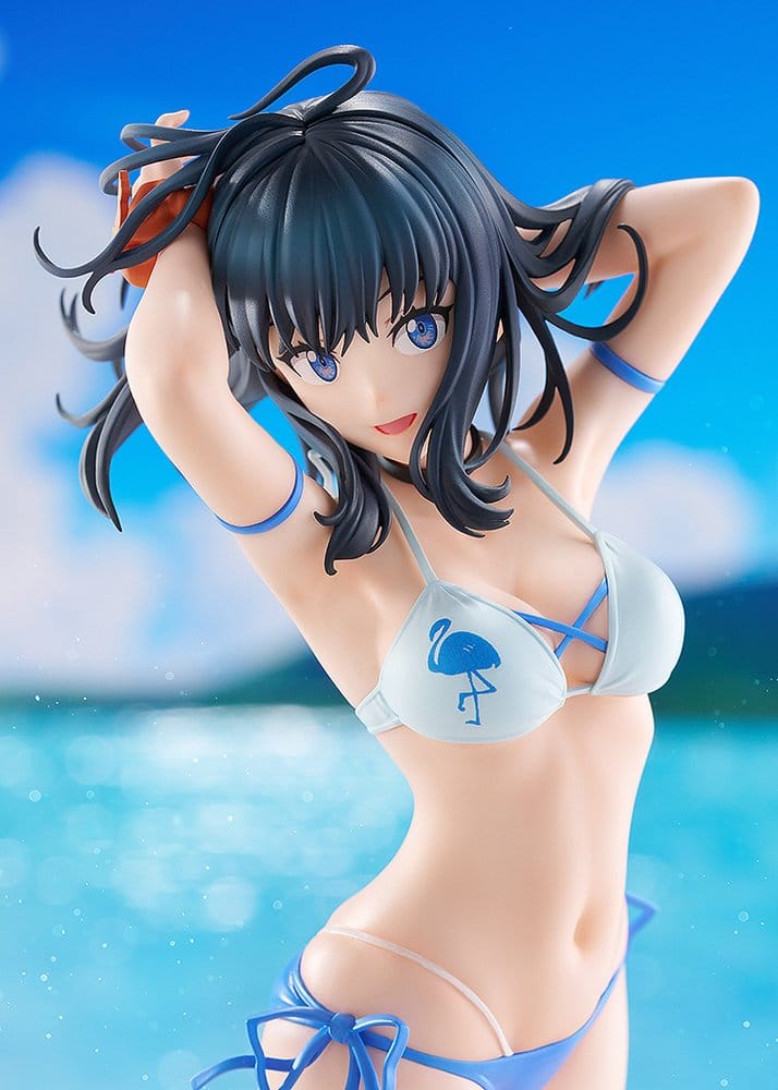 SU ORDINAZIONE Gridman Universe Pop Up Parade PVC Statue Beach Queens Rikka Takarada Ver. L Size 22 cm                