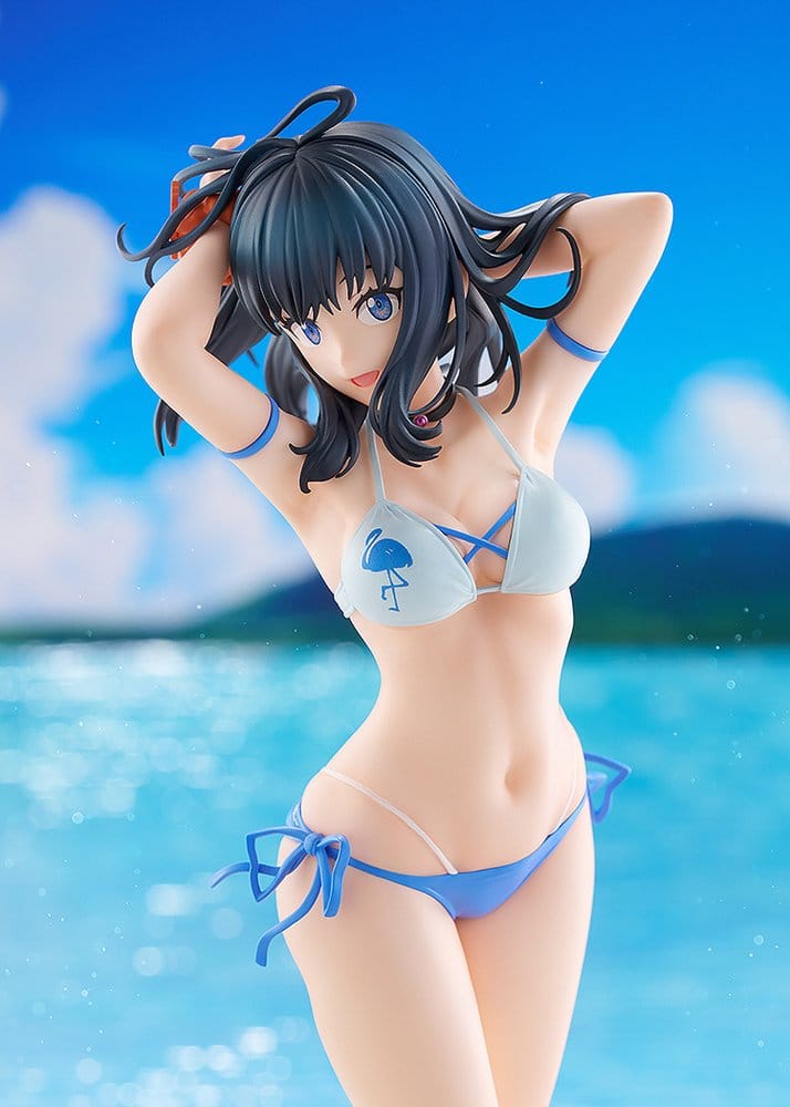 SU ORDINAZIONE Gridman Universe Pop Up Parade PVC Statue Beach Queens Rikka Takarada Ver. L Size 22 cm                