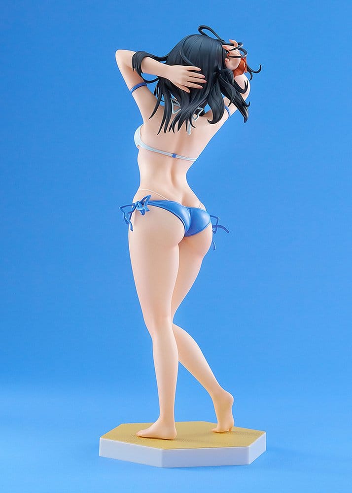 SU ORDINAZIONE Gridman Universe Pop Up Parade PVC Statue Beach Queens Rikka Takarada Ver. L Size 22 cm                