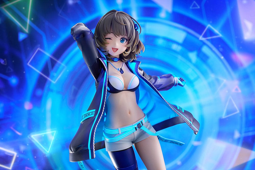 SU ORDINAZIONE The Idolmaster Cinderella Girls PVC Statue 1/7 Kaede Takagaki + Dance Dance Dance 25 cm  