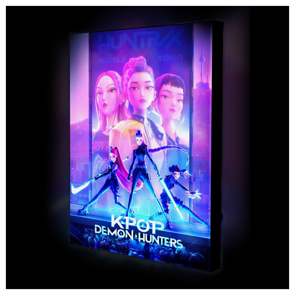 🧪 LAB | SU ORDINAZIONE KPop Demon Hunters Canvas Print with light