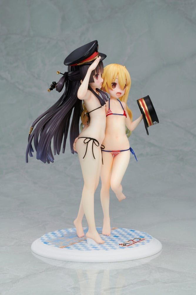 PREORDINE ESAURITO Maitetsu: Last Run!! PVC Statue 1/7 Hachiroku & Olivi 23 cm