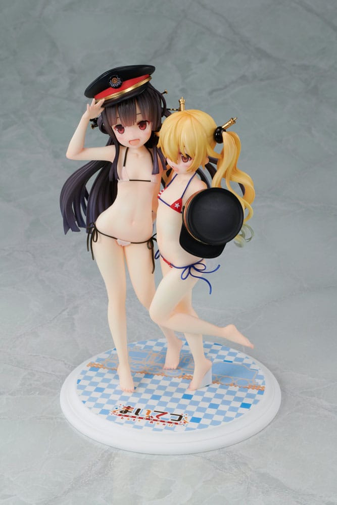 PREORDINE ESAURITO Maitetsu: Last Run!! PVC Statue 1/7 Hachiroku & Olivi 23 cm