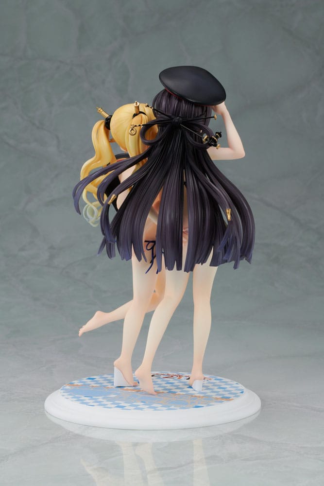 PREORDINE ESAURITO Maitetsu: Last Run!! PVC Statue 1/7 Hachiroku & Olivi 23 cm