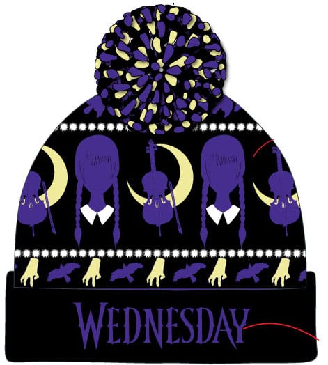 MADE TO ORDER Wednesday Pom-Pom Beanie *SPECIAL PRICE*