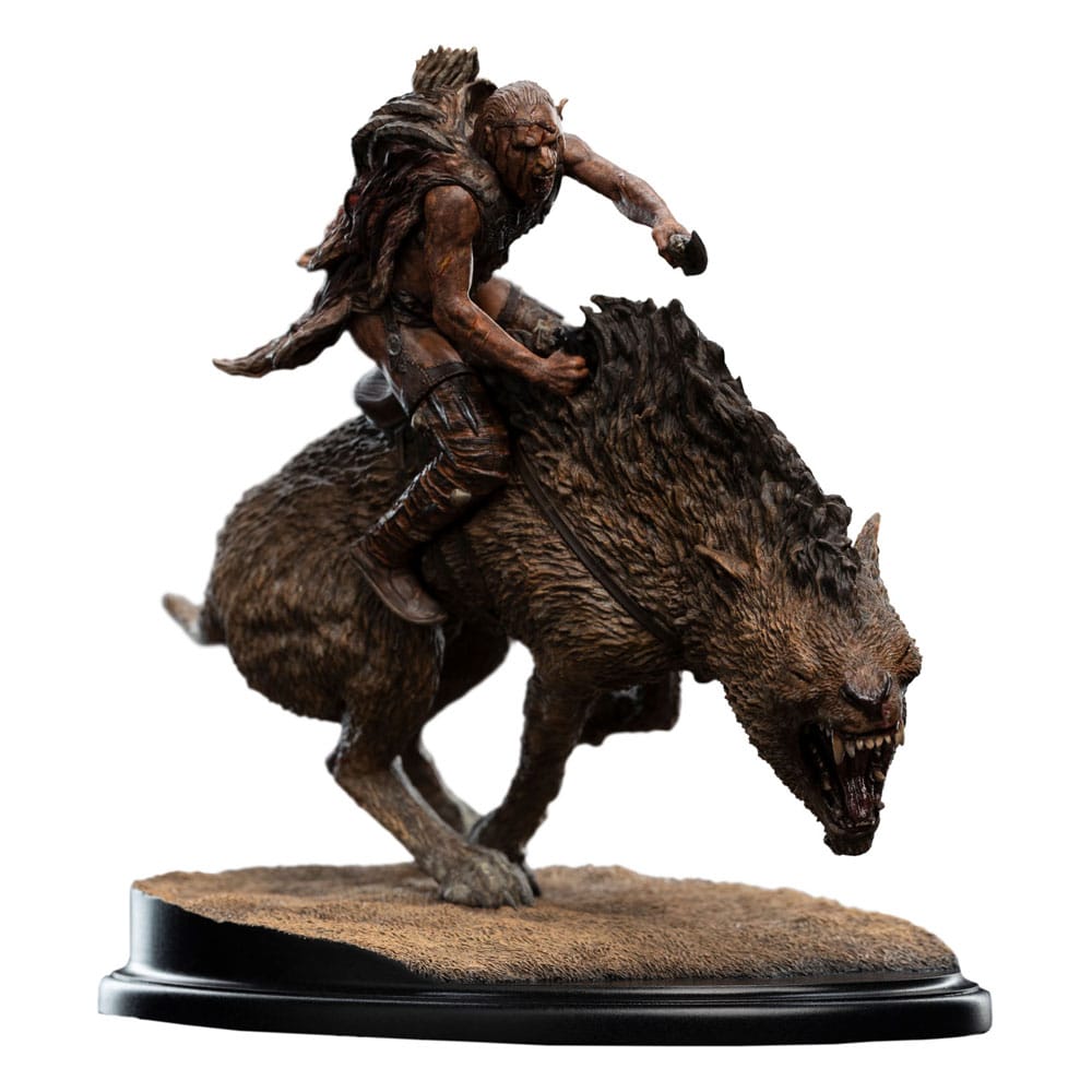 🧪 LAB | SU ORDINAZIONE Lord of the Rings Mini Statue Sharkû on Warg 18 cm