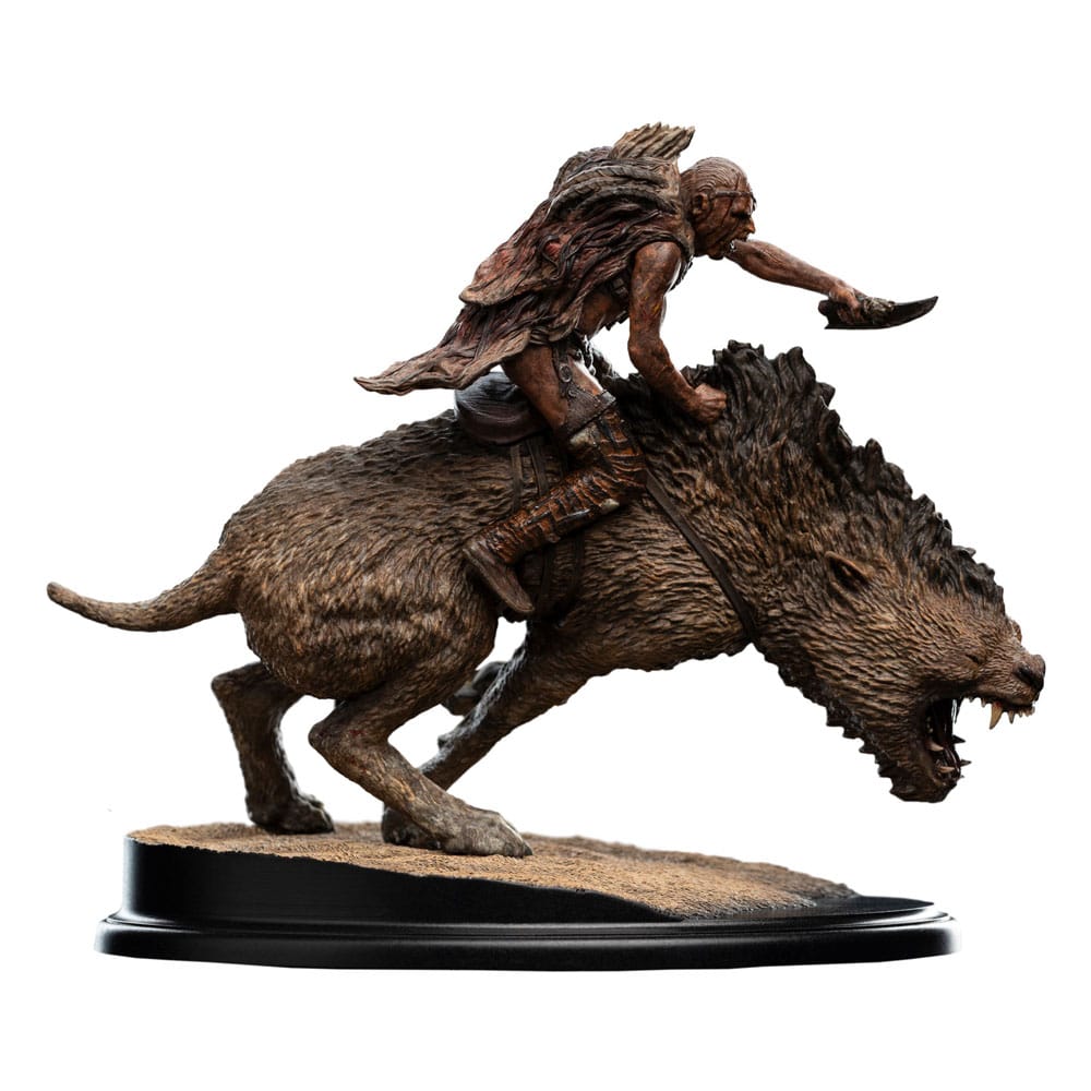 🧪 LAB | SU ORDINAZIONE Lord of the Rings Mini Statue Sharkû on Warg 18 cm