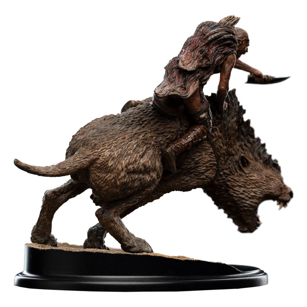 🧪 LAB | SU ORDINAZIONE Lord of the Rings Mini Statue Sharkû on Warg 18 cm