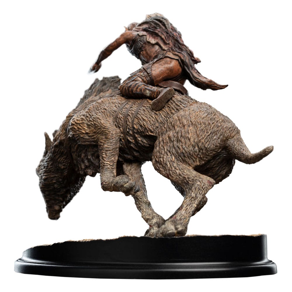 🧪 LAB | SU ORDINAZIONE Lord of the Rings Mini Statue Sharkû on Warg 18 cm
