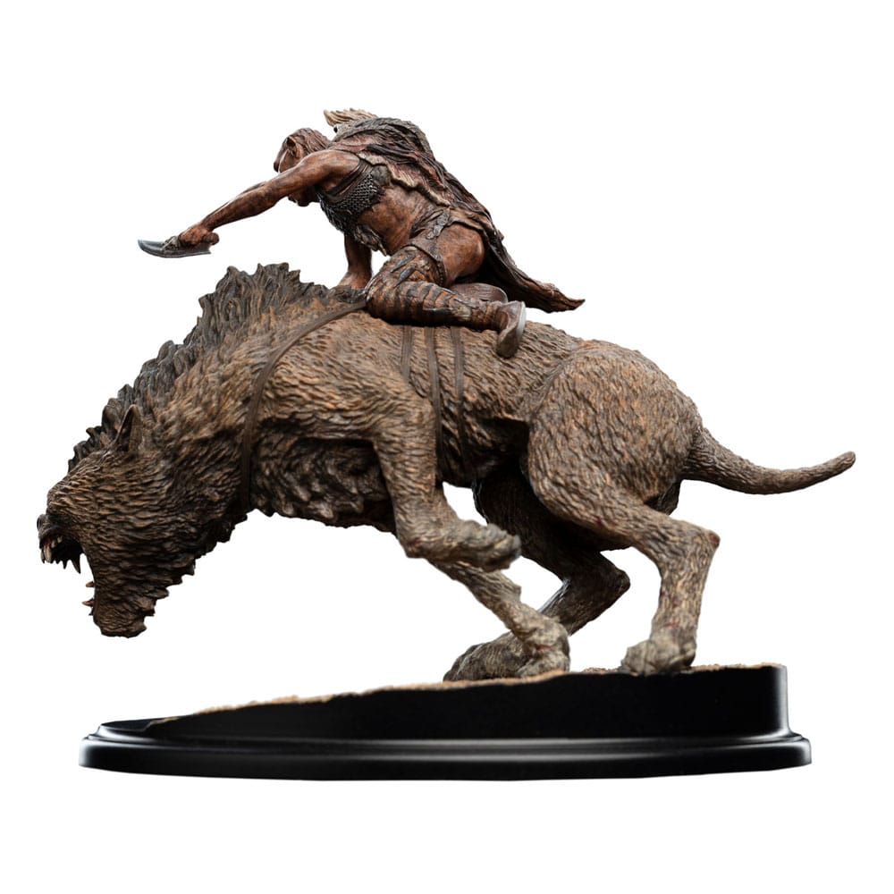 🧪 LAB | SU ORDINAZIONE Lord of the Rings Mini Statue Sharkû on Warg 18 cm