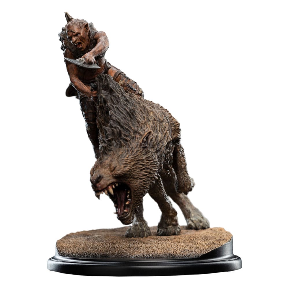 🧪 LAB | SU ORDINAZIONE Lord of the Rings Mini Statue Sharkû on Warg 18 cm