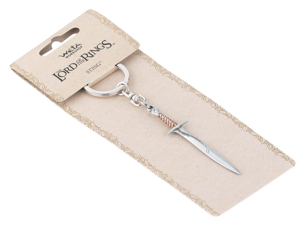 🧪 LAB | SU ORDINAZIONE Lord of the Rings Keyring Sting 8 cm 