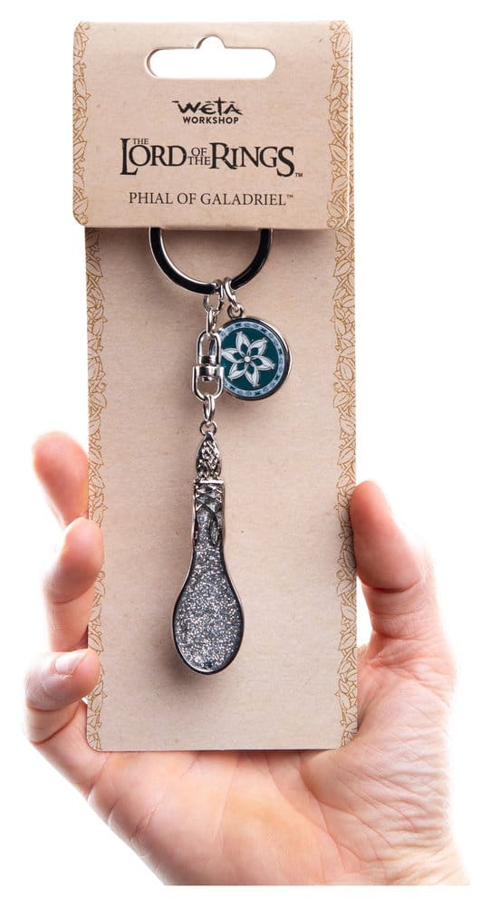 🧪 LAB | PREORDINE+ 01/2027 The Lord of the Rings Trilogy Keyring Phial of Galadriel