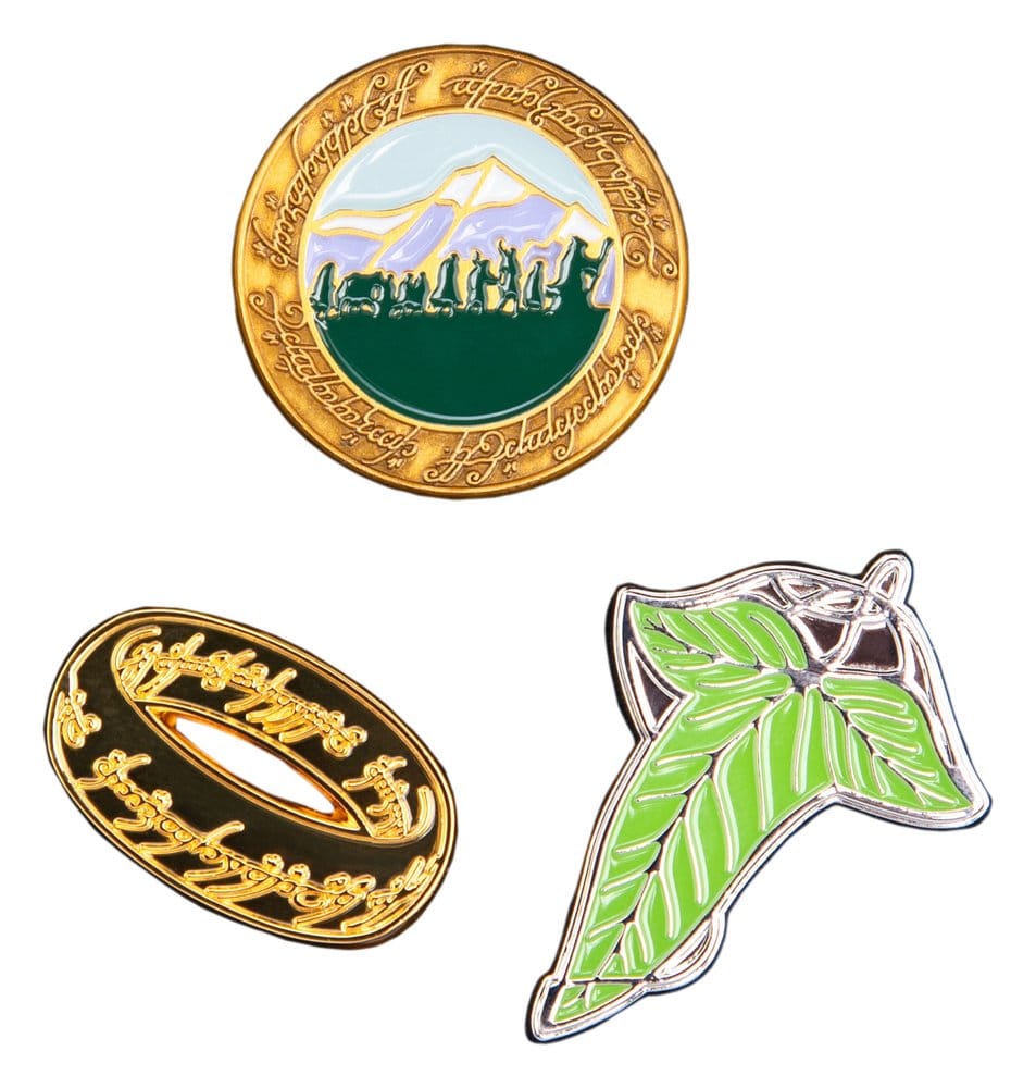 🧪 LAB | PREORDINE+ 01/2027 The Lord of the Rings Trilogy Pin Set A Ringbearer's Journey