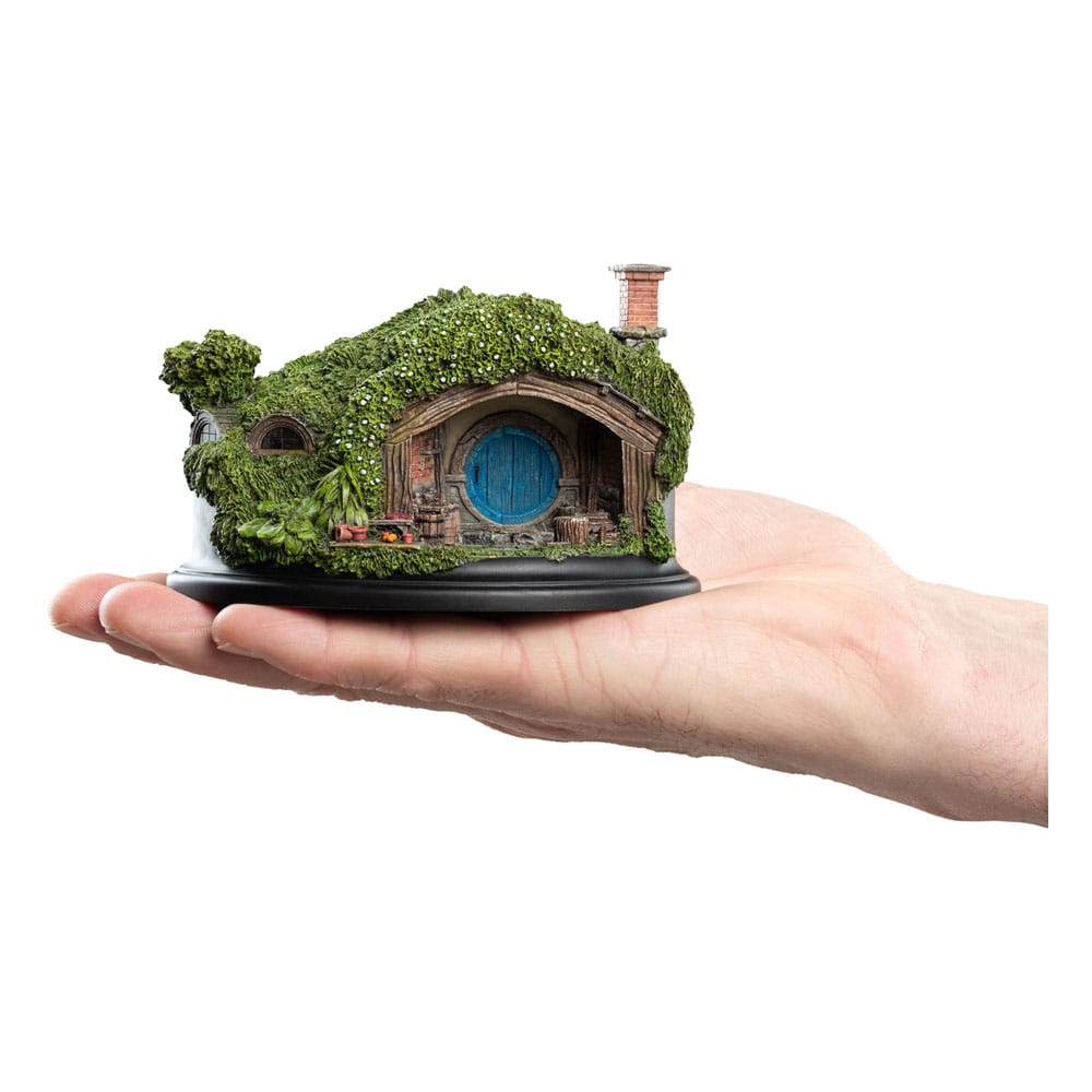 🧪 LAB | SU ORDINAZIONE The Hobbit Statue Hobbit Hole - 1 Hill Lane 12 cm