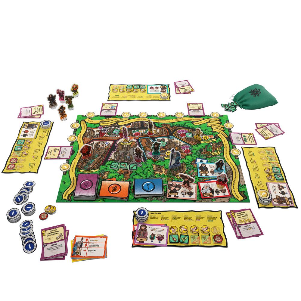 SU ORDINAZIONE The Hobbit An Unexpected Party Board Game *English Version*