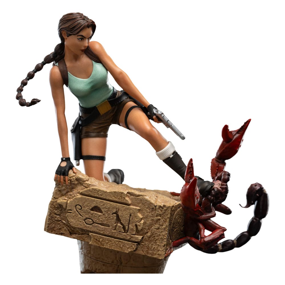 🧪 LAB | SU ORDINAZIONE Tomb Raider Mini Statue Lara Croft: The Ruins of Revelation 21 cm