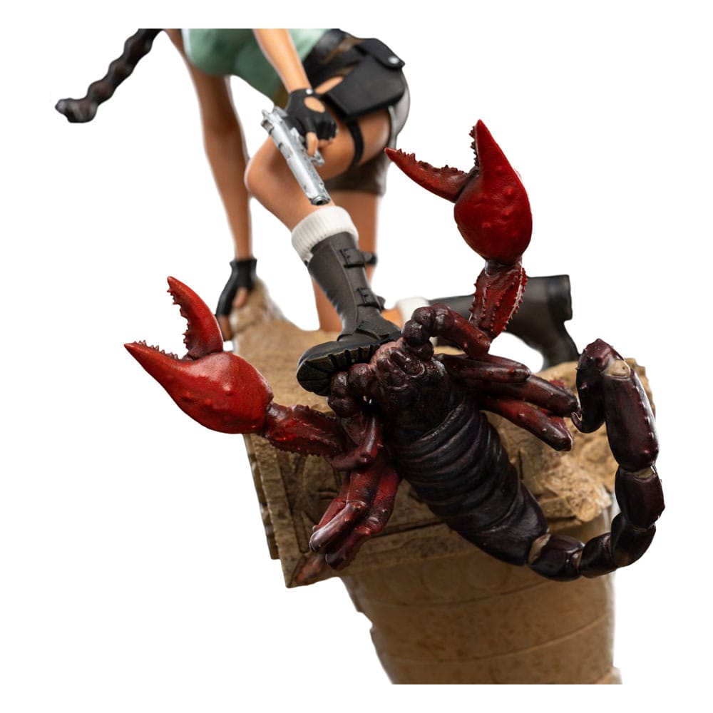 🧪 LAB | SU ORDINAZIONE Tomb Raider Mini Statue Lara Croft: The Ruins of Revelation 21 cm