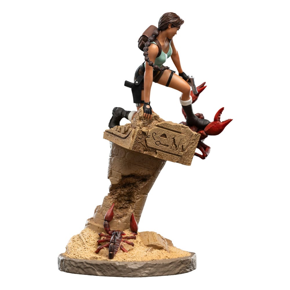 🧪 LAB | SU ORDINAZIONE Tomb Raider Mini Statue Lara Croft: The Ruins of Revelation 21 cm