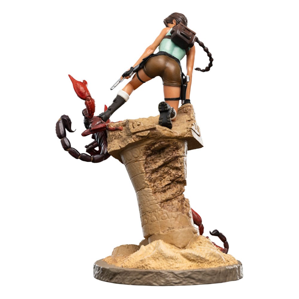 🧪 LAB | SU ORDINAZIONE Tomb Raider Mini Statue Lara Croft: The Ruins of Revelation 21 cm