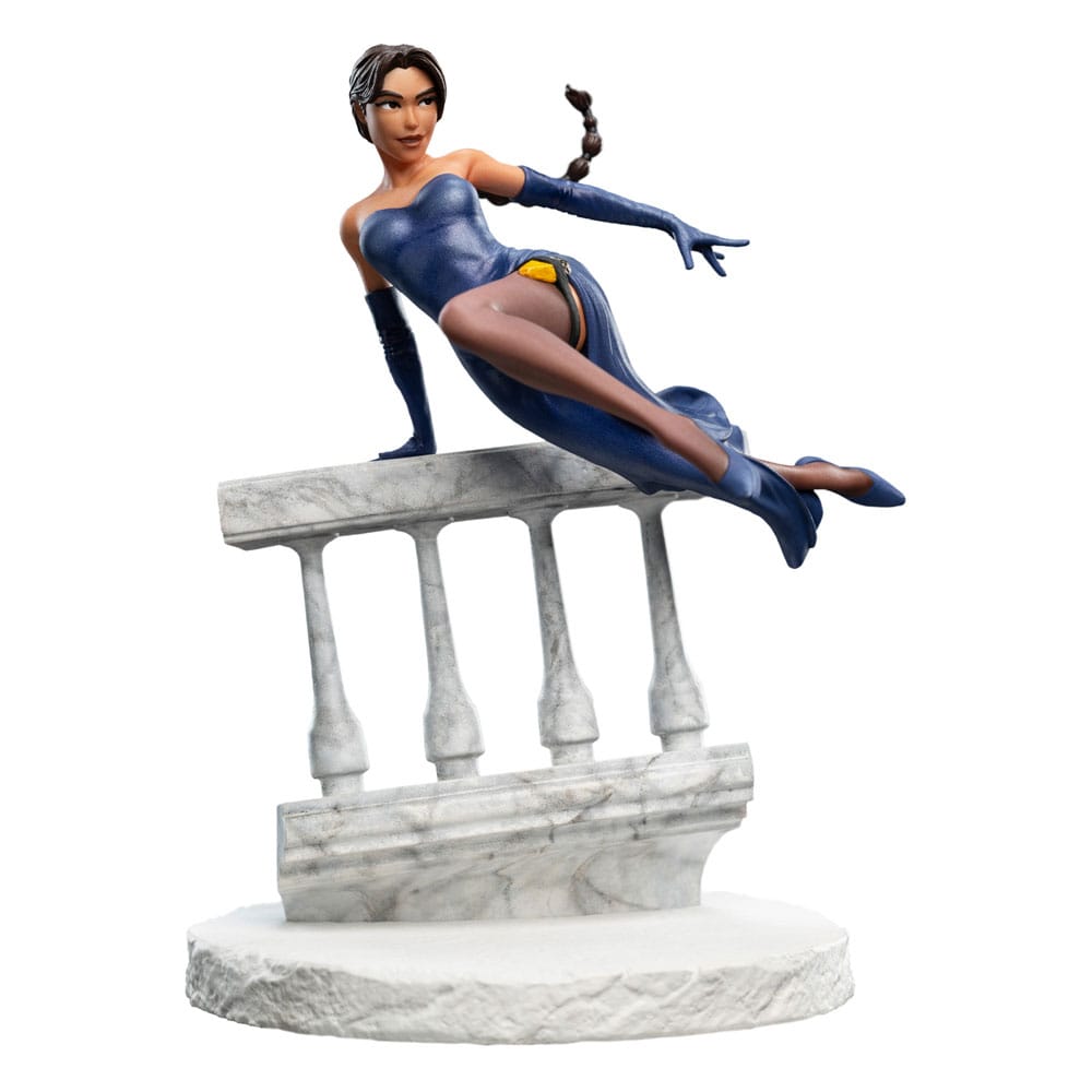 🧪 LAB | SU ORDINAZIONE Tomb Raider Mini Statue Lara Croft: A Deal at the Opera 17 cm