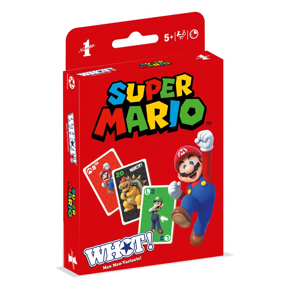 SU ORDINAZIONE Super Mario Card Game WHOT! *German Version*