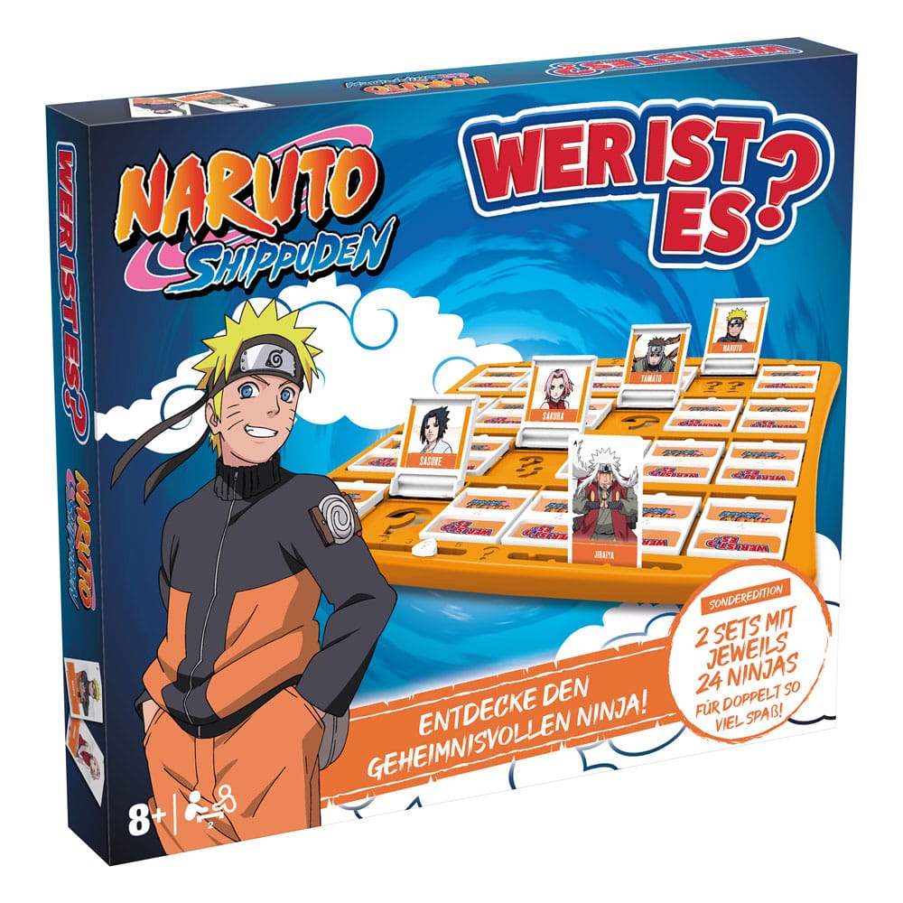 SU ORDINAZIONE Naruto Board Game Guess Who Berühmte Gebäude *German Version*