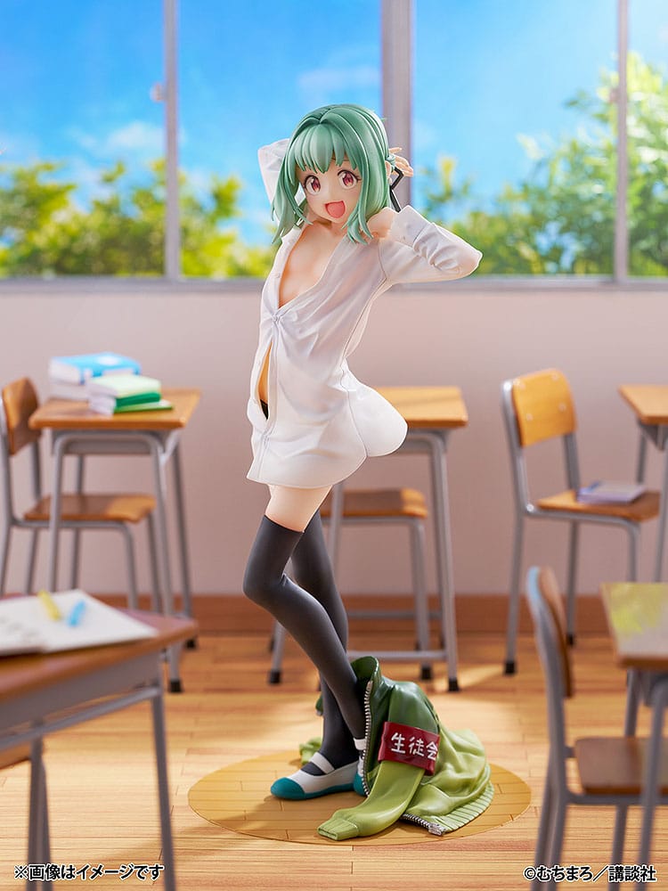 PREORDINE+ 01/2026 There is Also a Hole in the Student Organization! PVC Statue 1/7 Tan Otori 22 cm