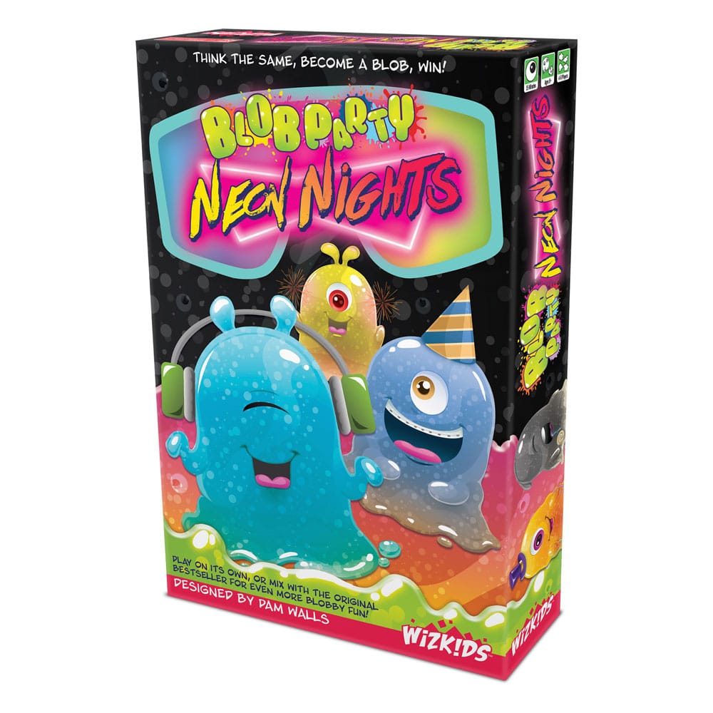 MADE TO ORDER Blob Party Strategy Game Neon Nights *English Version*