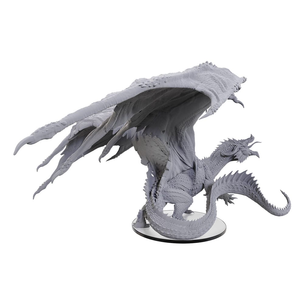 SU ORDINAZIONE D&D Nolzur's Marvelous Miniatures Unpainted Miniature Adult Red Dragon Tyrant 18 cm ESAURITO
