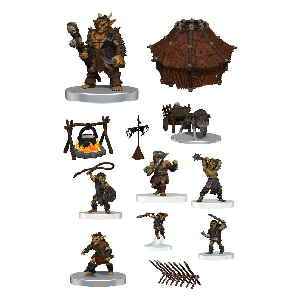 MADE TO ORDER D&amp;D Icons of the Realms pre-painted Miniatures Adventure in a Box - Goblin Camp