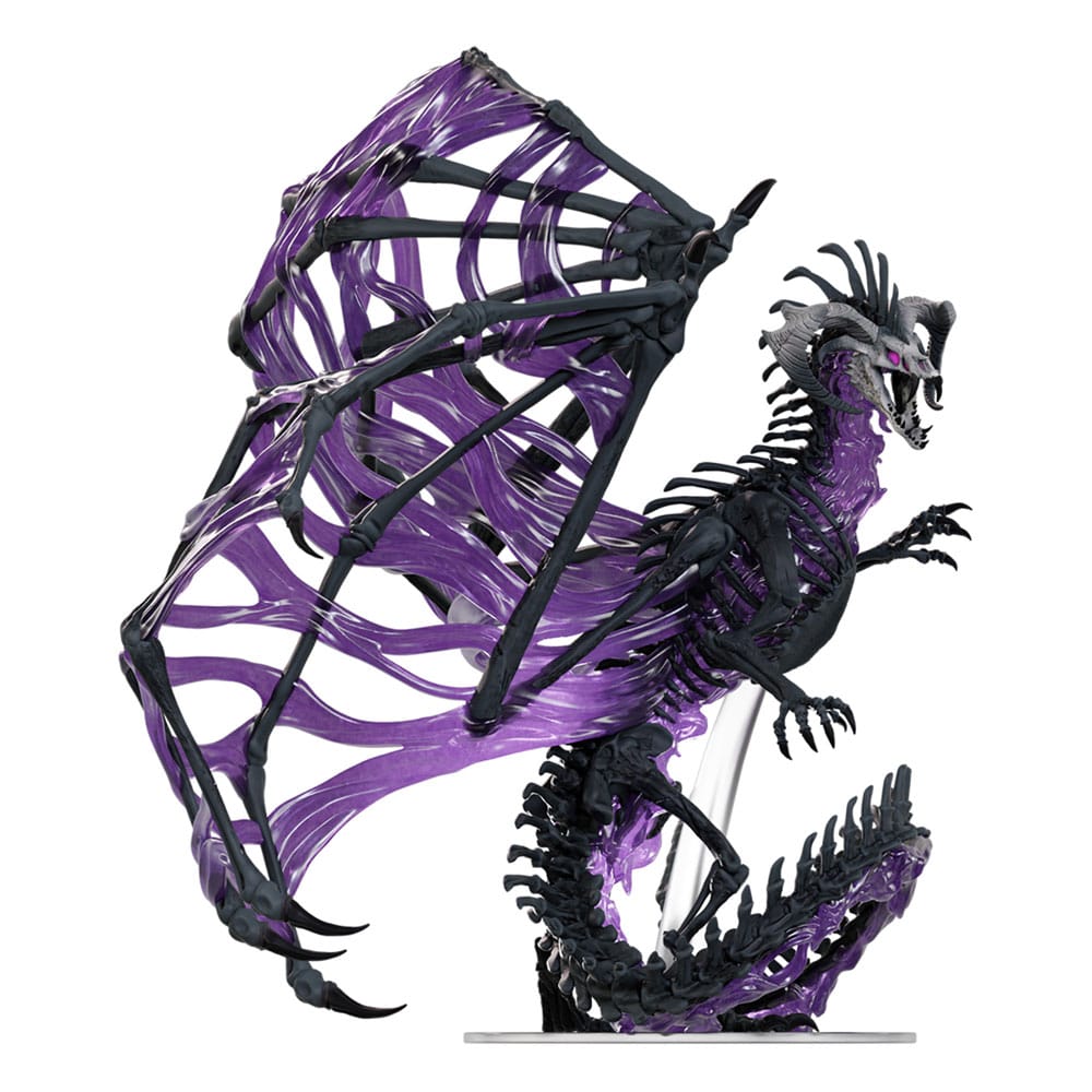 SU ORDINAZIONE D&D Icons of the Realms Boxed prepainted Miniatures Black Dracolich 30 cm