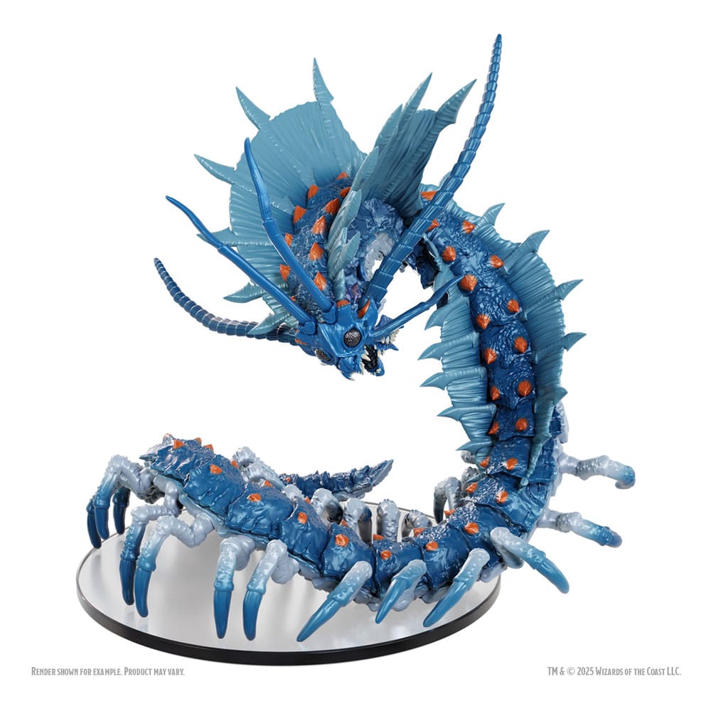 MADE TO ORDER D&amp;D Icons of the Realms Boxed prepainted Miniatures Remorhaz 13 cm