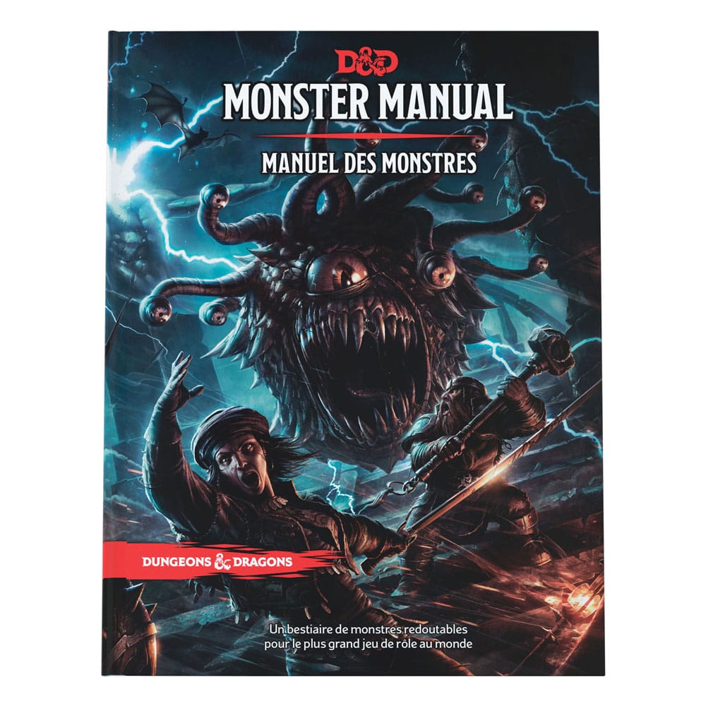 AUF BESTELLUNG Dungeons &amp; Dragons RPG Monster Handbuch Französisch