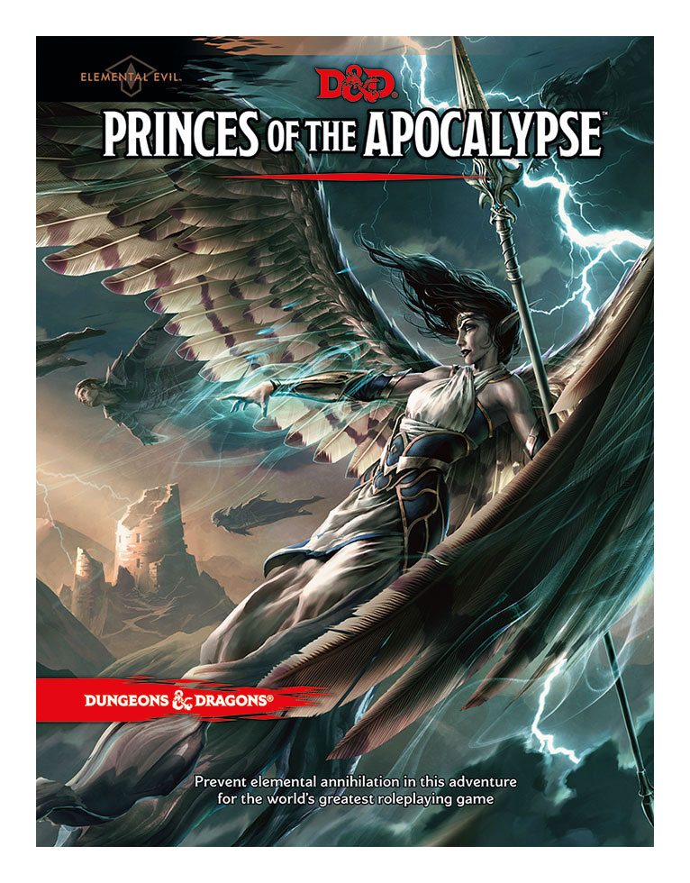 AUF BESTELLUNG Dungeons &amp; Dragons RPG Abenteuer Elemental Evil - Princes of the Apocalypse englisch AUSVERKAUFT