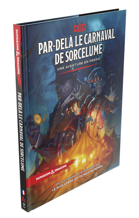 AUF BESTELLUNG Dungeons &amp; Dragons RPG Adventurebook Par-delà le Carnaval de Sorcelume französisch
