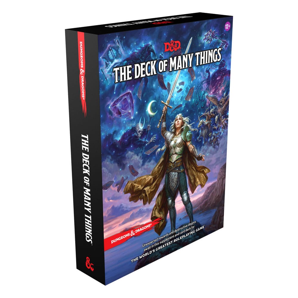 SU ORDINAZIONE Dungeons & Dragons RPG The Deck of Many Things english