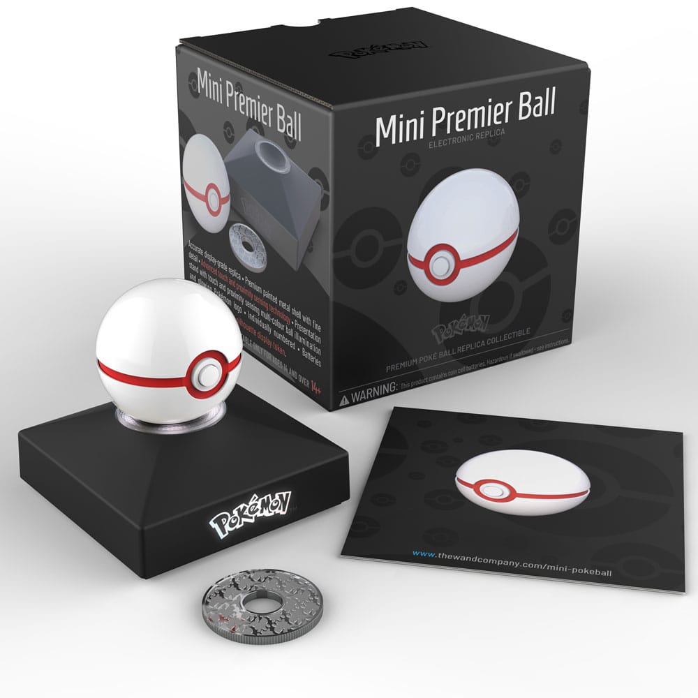 MADE TO ORDER Pokémon Diecast Replica Mini Premier Ball *SPECIAL PRICE* SOLD OUT