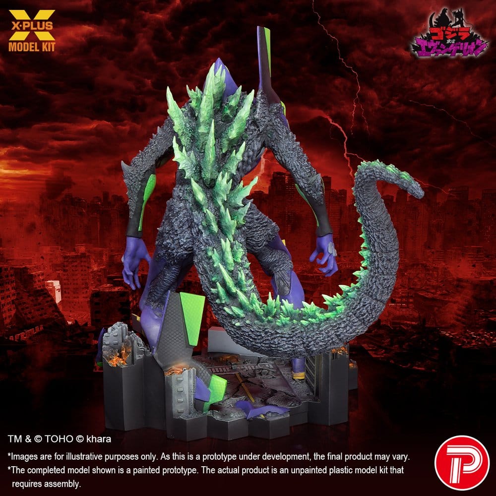 🧪 LAB | PREORDINE+ 03/2027 Godzilla vs. Evangelion Plastic Model Kit Evangelion Test Type-01 “G” Awakened Form 20 cm