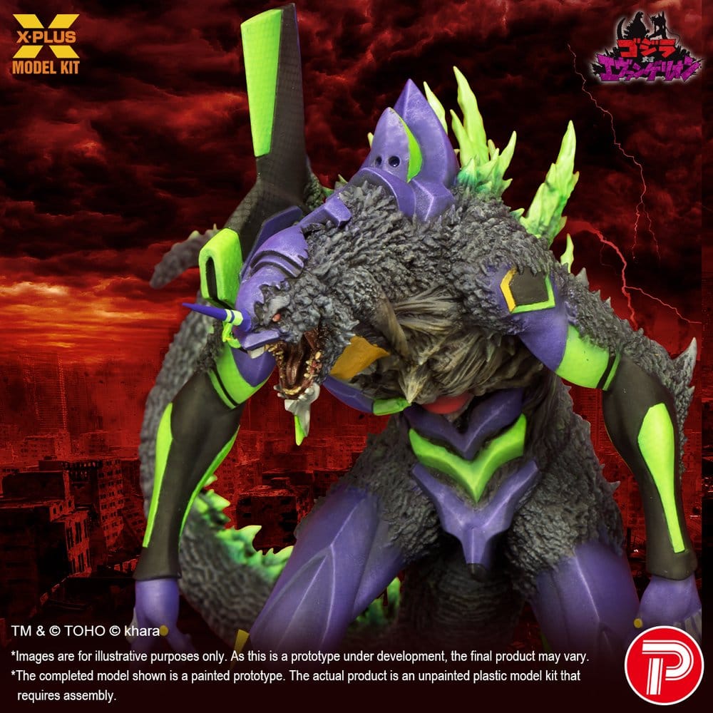 🧪 LAB | PREORDINE+ 03/2027 Godzilla vs. Evangelion Plastic Model Kit Evangelion Test Type-01 “G” Awakened Form 20 cm