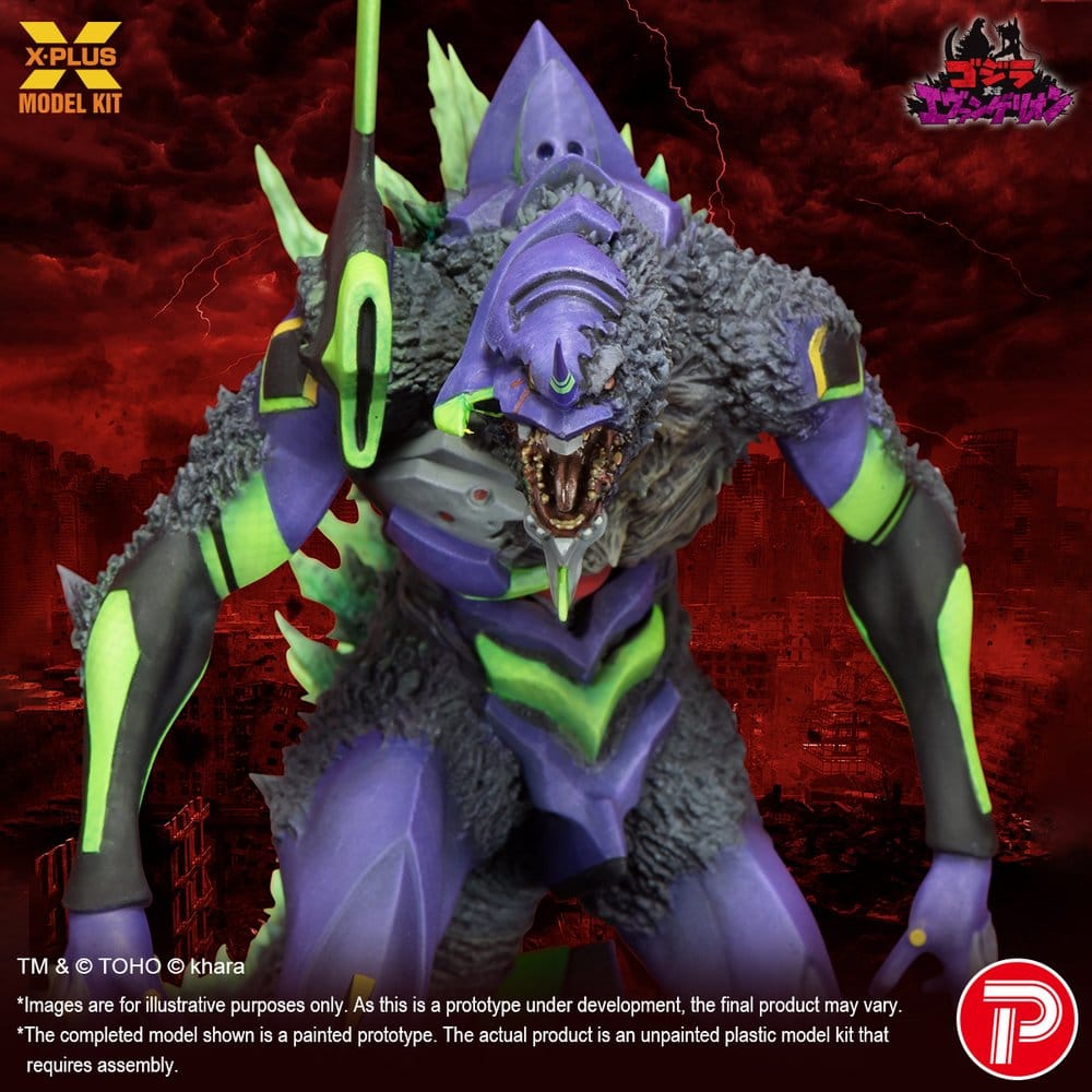 🧪 LAB | PREORDINE+ 03/2027 Godzilla vs. Evangelion Plastic Model Kit Evangelion Test Type-01 “G” Awakened Form 20 cm