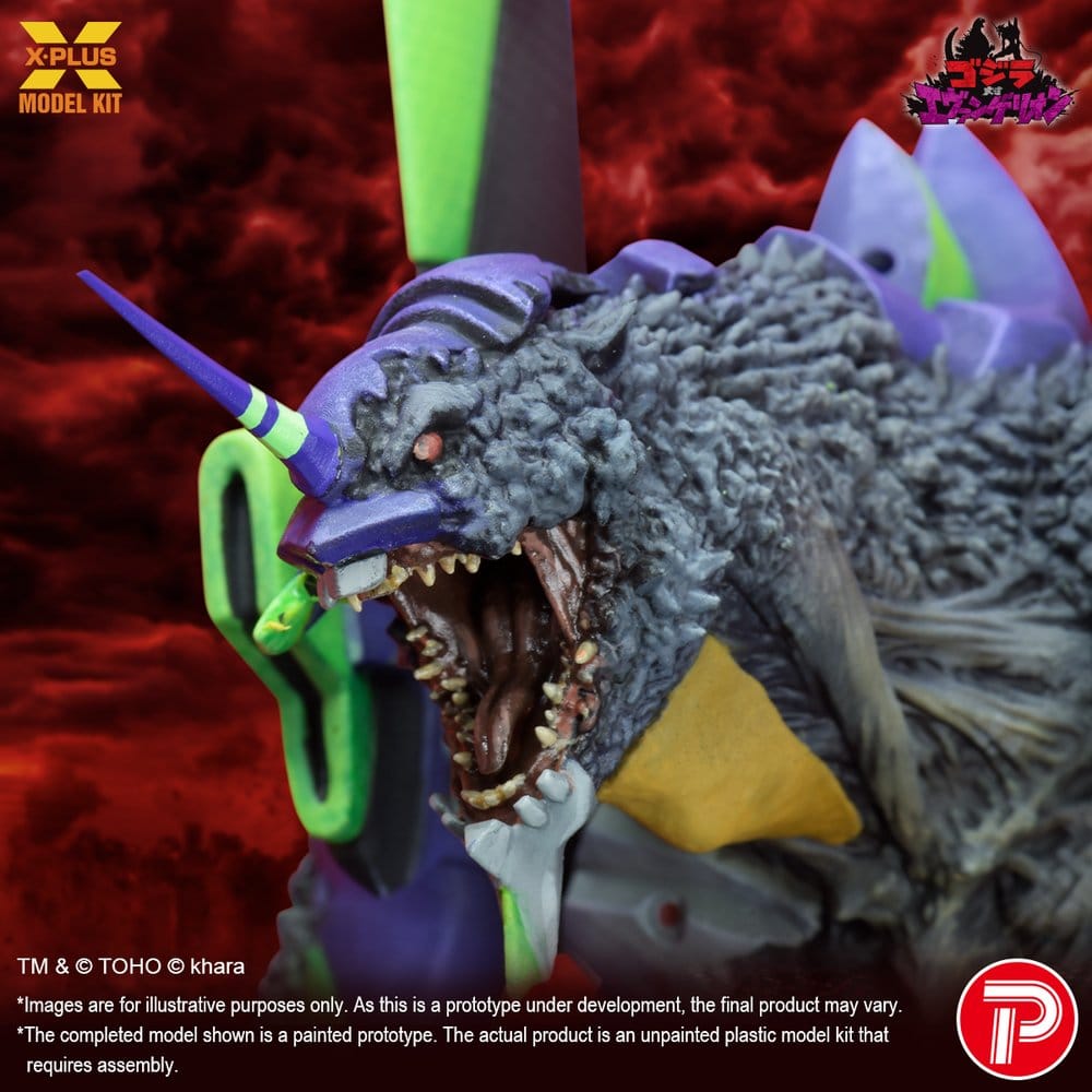 🧪 LAB | PREORDINE+ 03/2027 Godzilla vs. Evangelion Plastic Model Kit Evangelion Test Type-01 “G” Awakened Form 20 cm