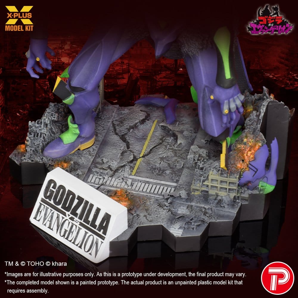 🧪 LAB | PREORDINE+ 03/2027 Godzilla vs. Evangelion Plastic Model Kit Evangelion Test Type-01 “G” Awakened Form 20 cm