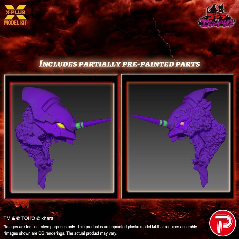 🧪 LAB | PREORDINE+ 03/2027 Godzilla vs. Evangelion Plastic Model Kit Evangelion Test Type-01 “G” Awakened Form 20 cm