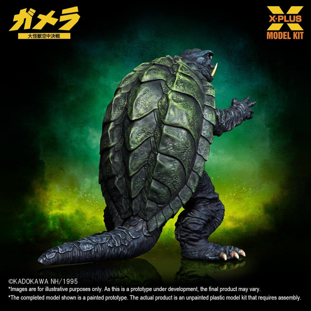 🧪 LAB | PREORDINE+ 04/2027 Gamera: Guardian of the Universe (1995) Plastic Model Kit 1/700 Gamera 11 cm