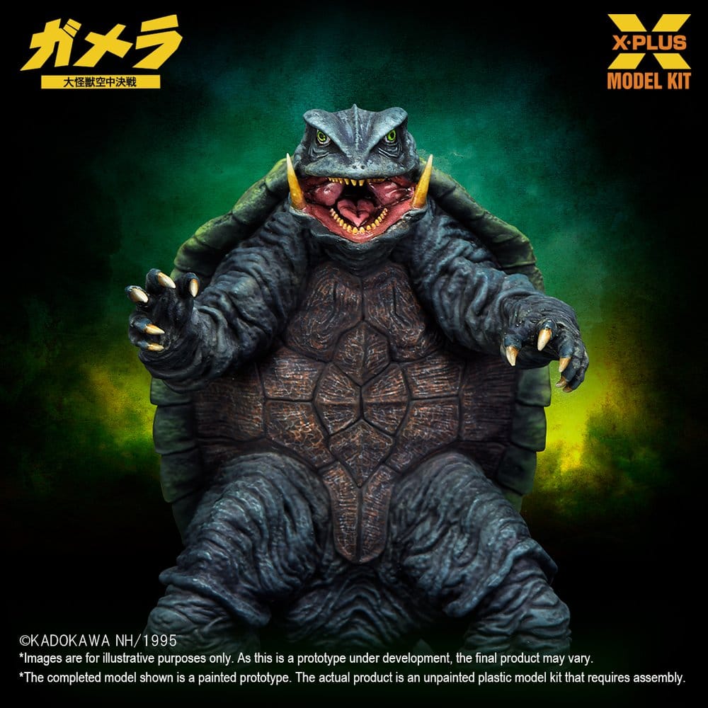 🧪 LAB | PREORDINE+ 04/2027 Gamera: Guardian of the Universe (1995) Plastic Model Kit 1/700 Gamera 11 cm