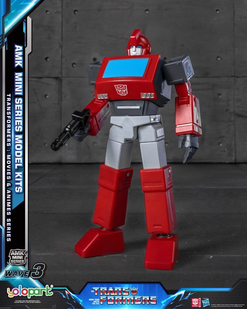 🧪 LAB | SU ORDINAZIONE Transformers Generation One AMK Mini Series Plastic Model Kit Wave 3 Ironhide G1 11 cm        