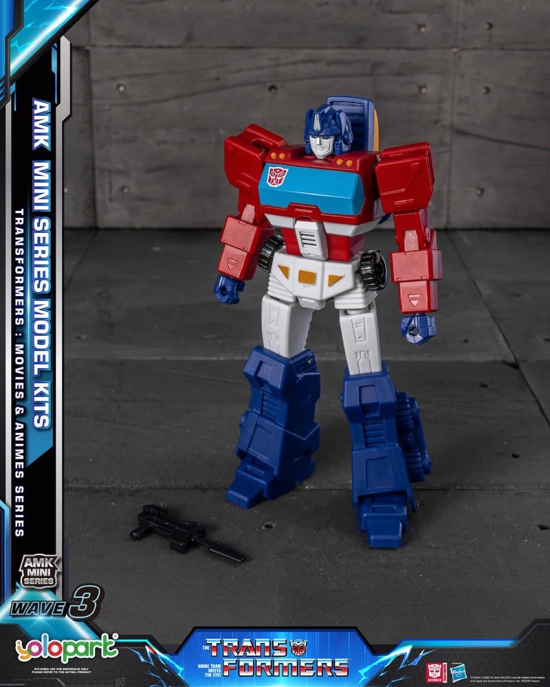 🧪 LAB | SU ORDINAZIONE Transformers Generation One AMK Mini Series Plastic Model Kit Wave 3 Orion Pax IDW 11 cm        
