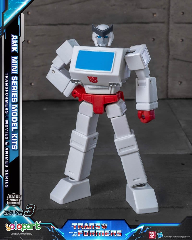 🧪 LAB | SU ORDINAZIONE Transformers Generation One AMK Mini Series Plastic Model Kit Wave 3 Ratchet G1 11 cm        